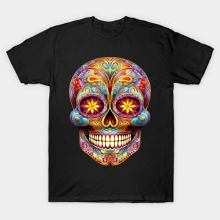 Dia De Los Muertos Sugar Skull T-Shirt